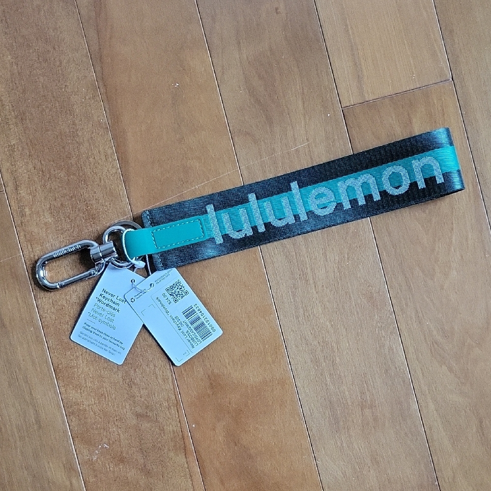 Lululemon Never Lost Keychain